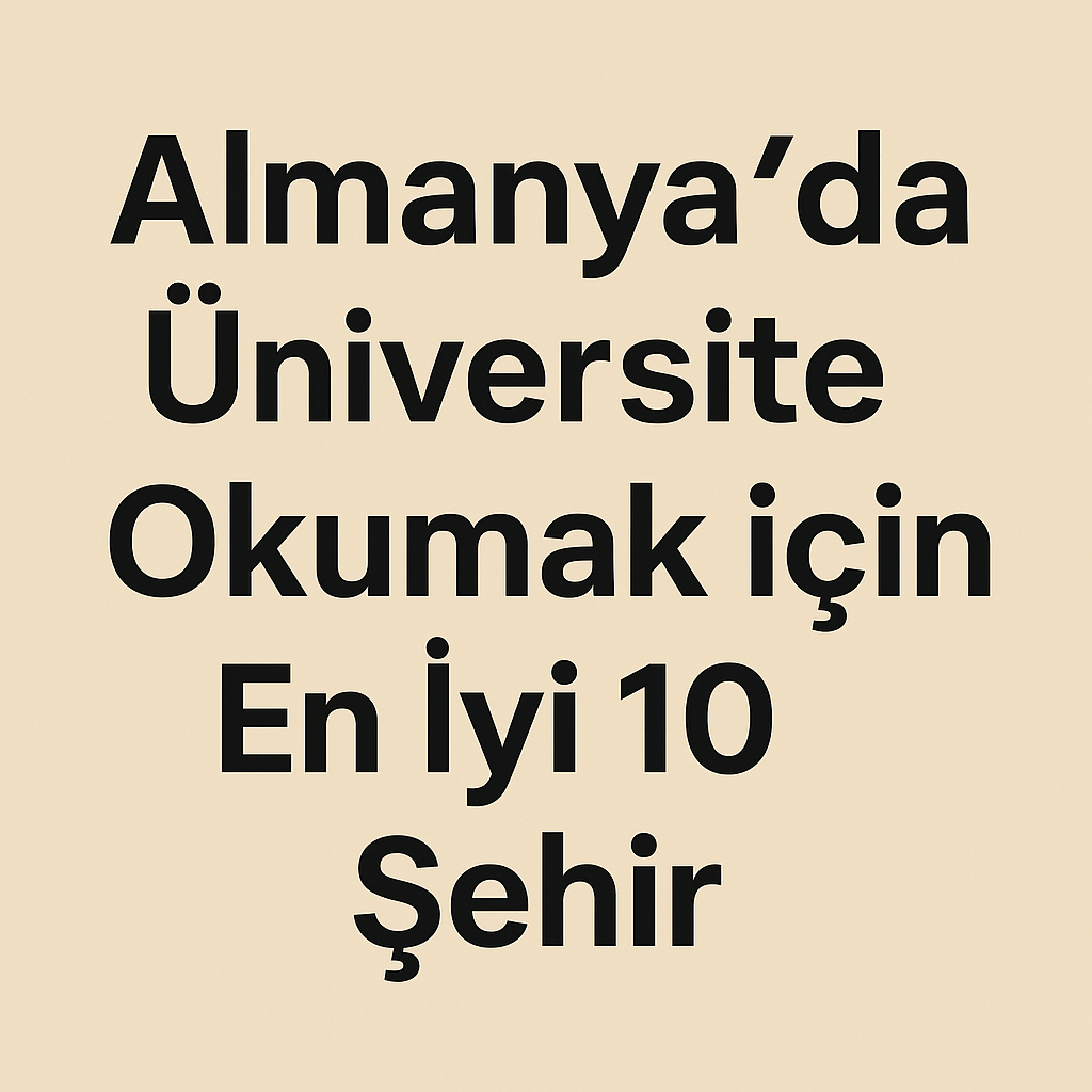 Almanya'da Üniversite Okumak